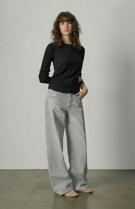 The Transition Edit: Aleger Black Rouched Seam Top