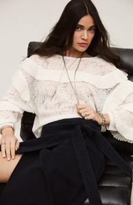 The Transition Edit: Ba&sh Lucas Ecru Jumper