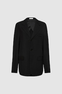 Bassike Black Man Style Travel Jacket