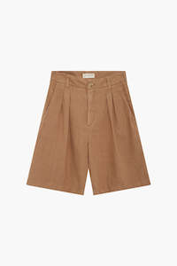 Shorts: Maison Hotel Light Brown Woody Short