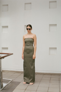 Benjamin Alexander: Benjamin Alexander Millitary Brando Maxi Dress