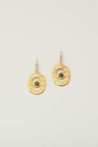 Charlotte Penman Gold Artemis Spinel Earrings