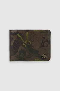 His Gift Edit: Scotch & Soda Camo Floral Cactus Leather Wallet