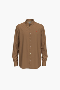 Mens Sale: Scotch & Soda Camel Rhythm Essential Oxford Shirt