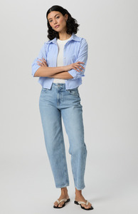 Denim: Paige Verse Alexis Barrel Leg Jean