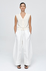 Womens New Arrivals: Marle Ivory Foundations Vest