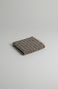 Gift Homeware: Baina Sand & Noir Torrens Hand Towel