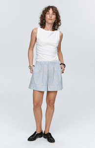 Marle Bleu Stripe Alisa Short