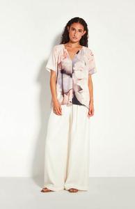 Juliette Hogan: Juliette Hogan Bloom Crepe Dina Top