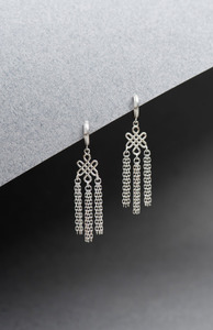 Zoe & Morgan Sterling Silver Ether Earrings