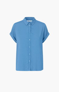 Sale: Samsøe Samsøe Blue Jasper Majan SS Shirt