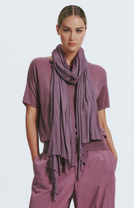 Transit Par Such: Transit Par-Such Mauve Signature Scarf