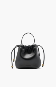 Brie Leon Black Halle Crossbody Bag