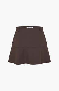 Womens Skirts: Samsøe Samsøe Black Coffee Sacorla Skirt