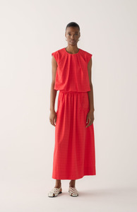 Womens Skirts: Foemina Rouge Seersucker Oda Skirt