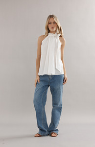 Caitlin Crisp Ivory Margot Top