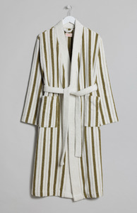 Baina Caper + Chalk Sulis Heavyweight Bath Robe