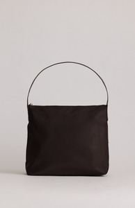 Yu Mei: Yu Mei Coffee Bean Nylon Medium Utility Bag
