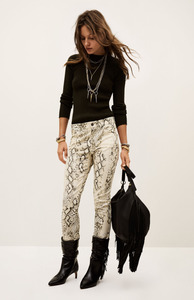 Slim Denim: Ba&sh Beige Stinsy Jean