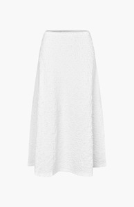 Womens Skirts: Samsøe Samsøe White Sadaisy Skirt