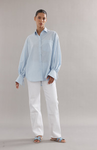 Caitlin Crisp Blue Sonny Shirt
