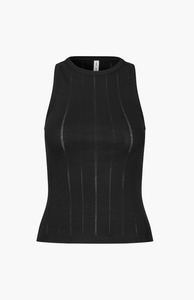 Samsoe Samsoe: Samsøe Samsøe Black Sajune Tank Top
