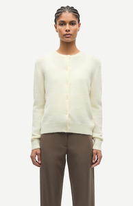 Samsoe Samsoe: Samsøe Samsøe Ethereal Green Nor Short Cardigan