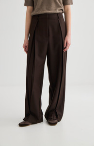 Laing: Laing Truffle Invert Pleat Trouser