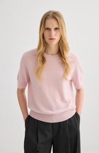 Laing Blush Jasper Short Sleeve Crewneck