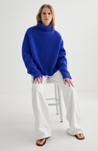 Womens New Arrivals: Laing Royal Nico Oversized Sweater