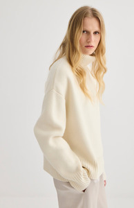 Laing Cream Nico Oversized Sweater