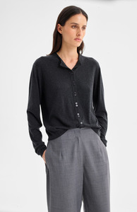Morrison Charcoal Margo Knit Cardigan