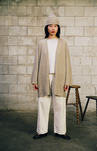 Womens New Arrivals: Francie Natural Cocoon Coat