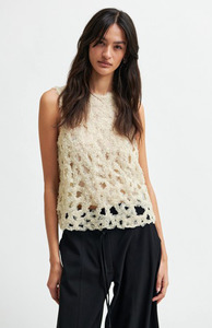 Womens New Arrivals: Second Female Summer Sand Beaded Top