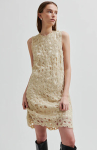 Second Female Summer Sand Beaded Dress
