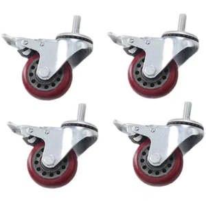 Shelving Units: Castor Wheels 100mm for our stainless steel workbenchs