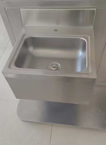 Stainless Steel Sinks: Stainless steel Hand washing basin 250mm x 410mm