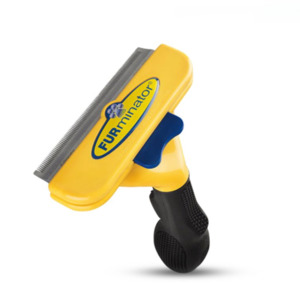 Furminator deshedding tool for large / long hair dogs (10cm edge)