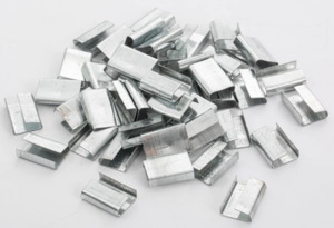 Accessories: Strapping buckle/Crimps 17mm for PET strapping ( approx 250 buckles )