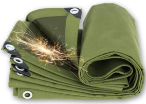 Heavy duty Tarpaulin 600gsm 0.7mm thick mold/flame/UV resistant,Multiple sizes available