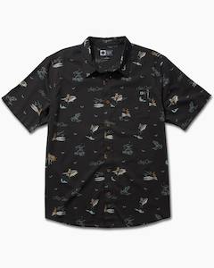 Mens: Salty Crew Round Up S/S Woven Shirt