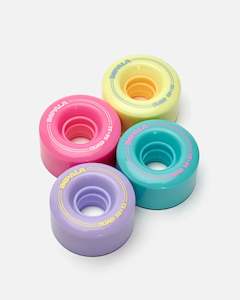 Skate Rollerskates: Impala 4pack Replacement Wheel 58cm Pastel Multi