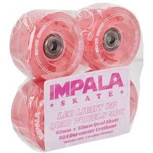 Skate Rollerskates: Impala 4 Pack Light Up Wheels
