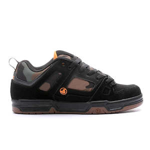 Dvs Shoes: DVS Gambol Black Camo Orange Nubuck