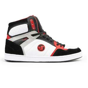 Dvs Shoes: DVS Honcho White Black Red Suede