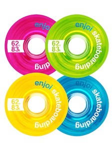 Enjoi Spectrum Cruiser Wheels 62mm Multi