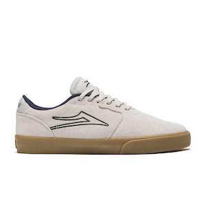 Lakai: Lakai Cardiff White / Gum Suede