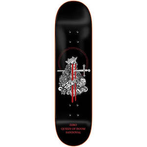 Zero Skateboards: Zero Tommy Sandoval 8.375" Queen Of Doom Skateboard Deck