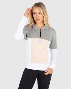 Hoodies Pullovers: Unit Bonnie Ladies Half-Zip Fleece