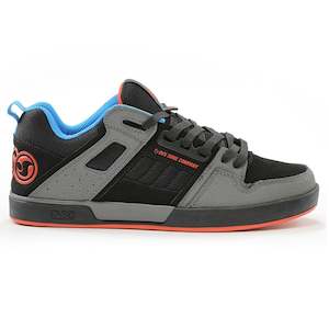 DVS Comanche 2.0+ Charcoal Fiery Red Blue Nubuck